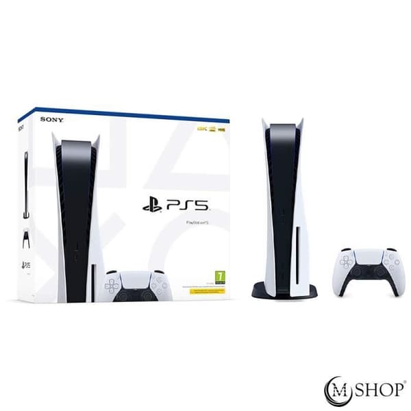 Konsol salong - Sony - Playstation 5 Standard Edition - Vit - 825 Go - PS5- USED