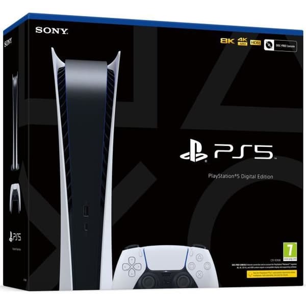 PlayStation 5-konsolen - Digital Edition- USED