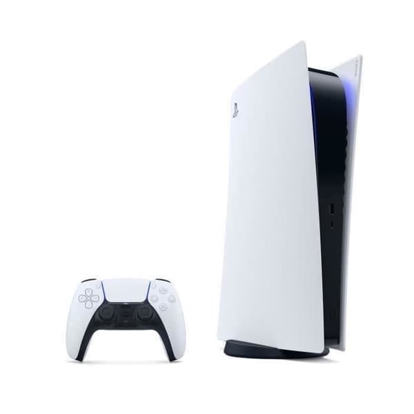 SONY Console PS5 White Digital Edition 825 GB (2020) - Renoverad - Bra skick- USED