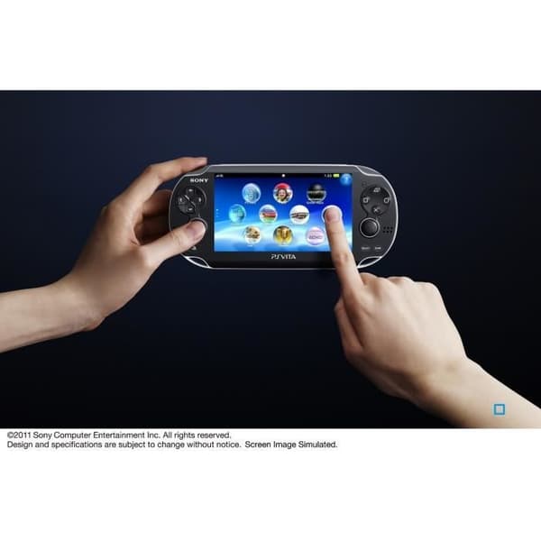 Bärbar konsol - Sony - PS Vita - Svart - 3G WiFi- USED