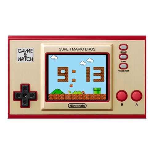 Game & Watch Super Mario Bros. - elektroniskt spel till handdator Beige, Röd