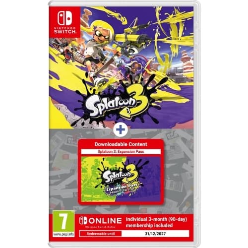 Splatoon 3 + Expand Pass + 3 Months NSO