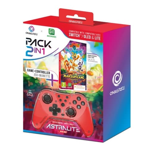 Oniverse Astralite controller + Marsupilami Hoobadventure (Code in Box)