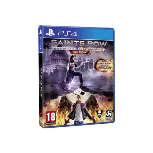 SAINTS ROW IV - Re-Elected + Gat out of Hell First Edition Sony PlayStation 4