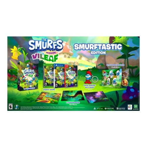 The Smurfs Mission Vileaf Smurftastic Edition Sony PlayStation 4