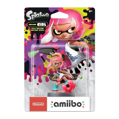 Nintendo amiibo Inkling Girl - extra videospelfigur för spelkonsol