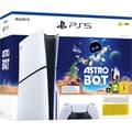 Miniatyrbild 1 av 6: Paket PS5 Standard: Konsol PlayStation 5 (Slim-modell) + Astro Bot (Kod)