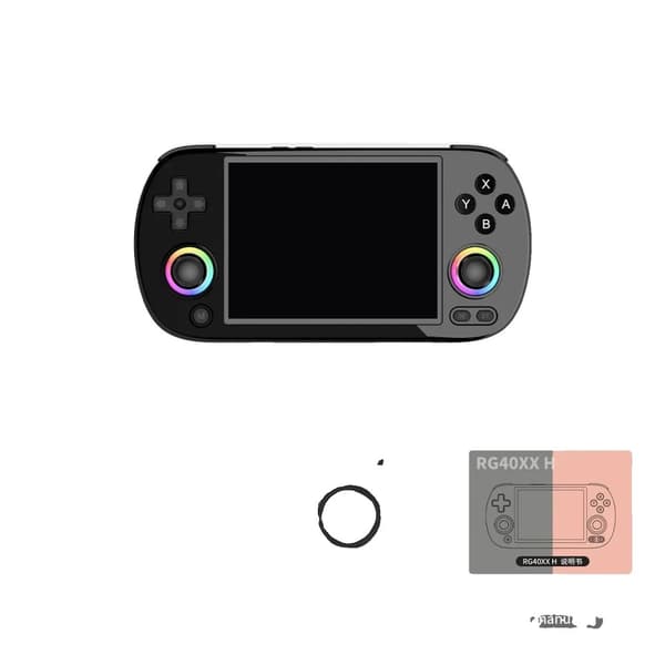 Handhållen spelkonsol, 256 GB lagring, 11 471 spel,256G 11471 Spel, SVART
