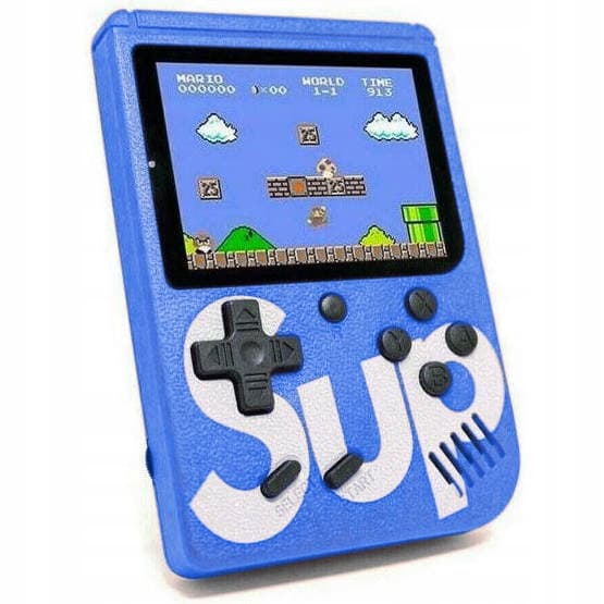MINI RETRO SPILKONSOL BÆRBAR 400 SPIL TV MARIO GAME BOY CLASSIC SUP