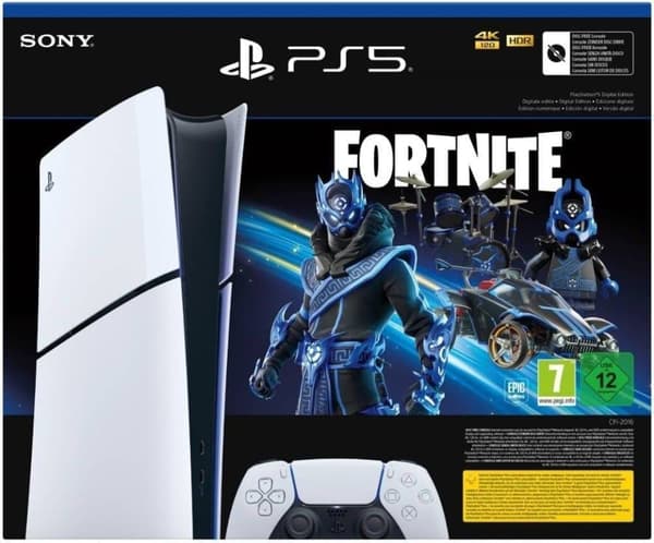 Sony PlayStation 5 (PS5) Slim Digital Edition - Fortnite