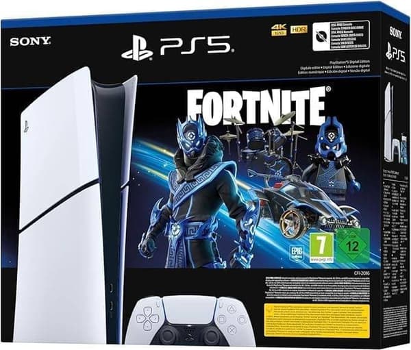 Sony PlayStation 5 (PS5) Slim Digital Edition - Fortnite