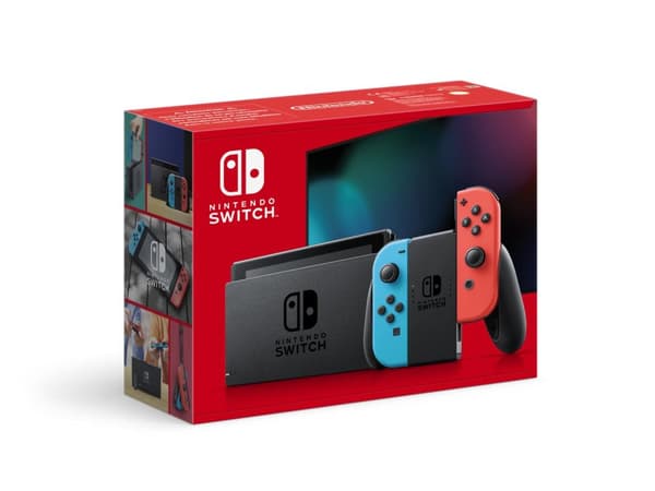 Nintendo Switch-konsol - Blå / Röd