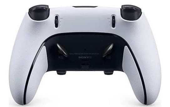 SONY DUALSENSE EDGE -peliohjain PlayStation 5:lle, musta, valkoinen