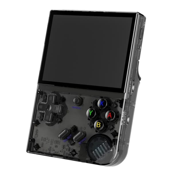 Bärbar retrospelkonsol ANBERNIC RG35XX Plus Svart/transparent