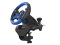 Miniatyrbillede 2 af 6: GENESIS SEABORG 350 Sort, Blå USB Rat + Pedaler Nintendo Switch, PC, PlayStation 4, Playstation 3, Xbox 360, Xbox One