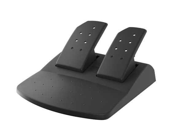 GENESIS SEABORG 350 Sort, Blå USB Rat + Pedaler Nintendo Switch, PC, PlayStation 4, Playstation 3, Xbox 360, Xbox One