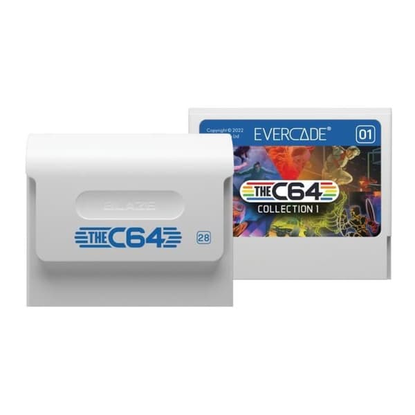 Blaze Evercade - C64 Samling 1 - Kartouche nr 01 "Hembyggda Datorer"