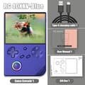 Miniatyrbild 2 av 2: Retro Handheld Spelkonsol, 4,0-tums IPS-skärm, 11 471 spel ingår,256G endast 300 PSP, Blå