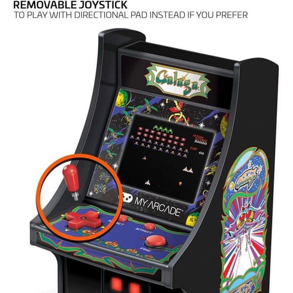 Mini Retro Arcade Terminal - My Arcade - GALAGA