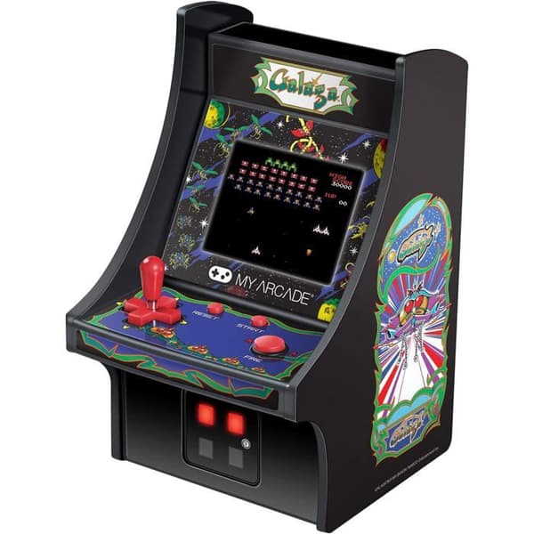 Mini Retro Arcade Terminal - My Arcade - GALAGA