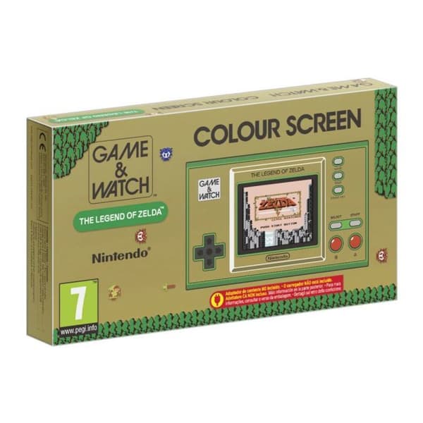 Nintendo switch-konsol Nintendo - 6444983 - Spel - Watch: The Legend of Zelda ES/PT/IT (Spel - Watch) Beige, Grön