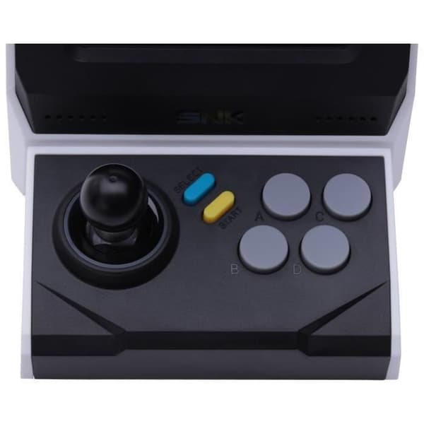 Neo Geo Mini International Edition-konsol - SNK - 40 spel - Vit och svart