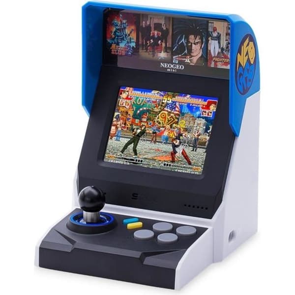 Neo Geo Mini International Edition-konsol - SNK - 40 spel - Vit och svart