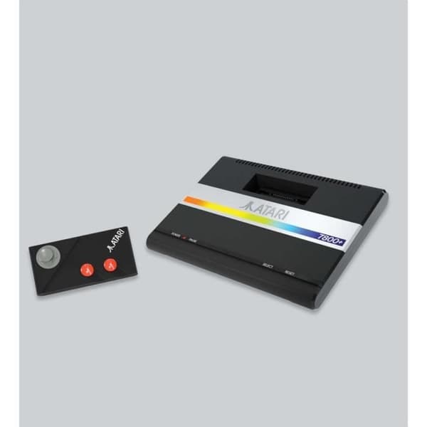 Sällskapskonsol - Atari - 7800 - Retrogaming - Svart - Standardutgåva