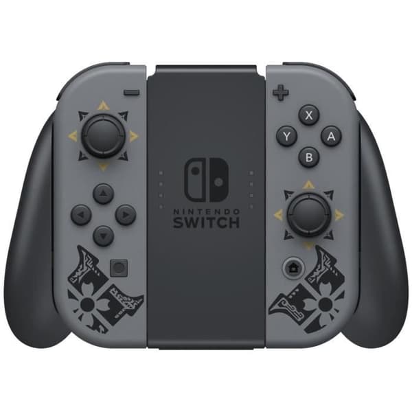 Nintendo Switch-konsol • Monster Hunter Rise Limited Edition + Monster Hunter Rise (kod) + Deluxe Kit DLC (kod)