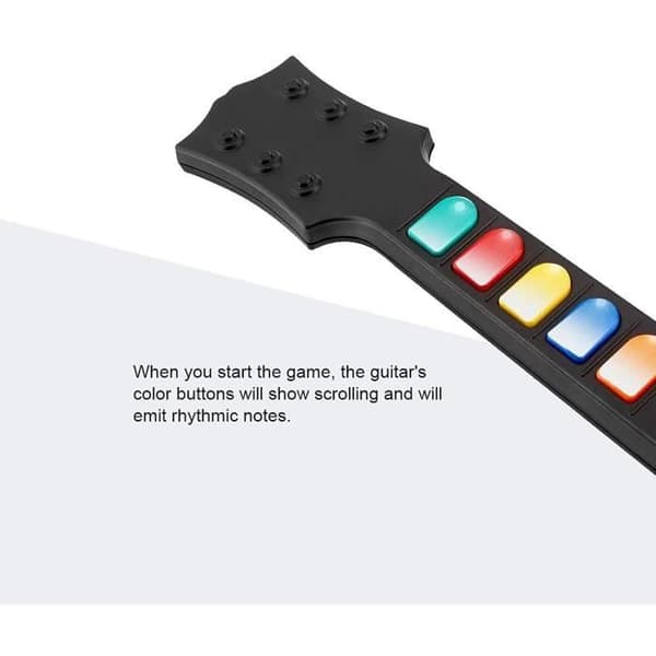 Trådlös Gitarr DOYO För Spel På Wii Guitar Hero Och Rock Band- REFURBISHED