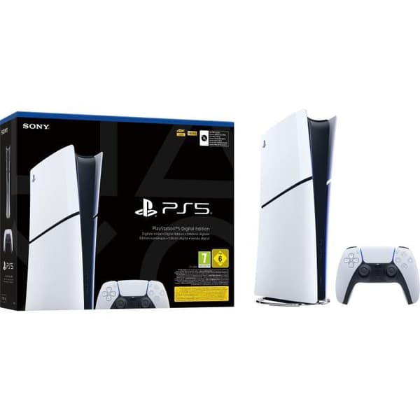 PlayStation 5-konsol - Digital udgave (slank model)