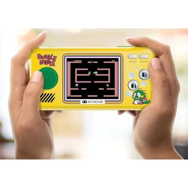 Portable Console Pocket Player - My Arcade - BUBBLE BOBBLE
