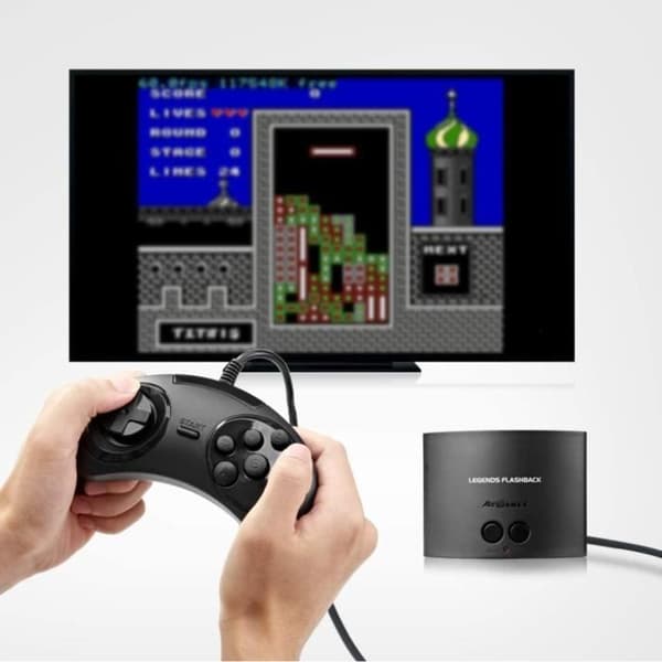 Konsol Rétrogaming - Atgames - Legends Flashback - 100 spel - HDMI - Svart