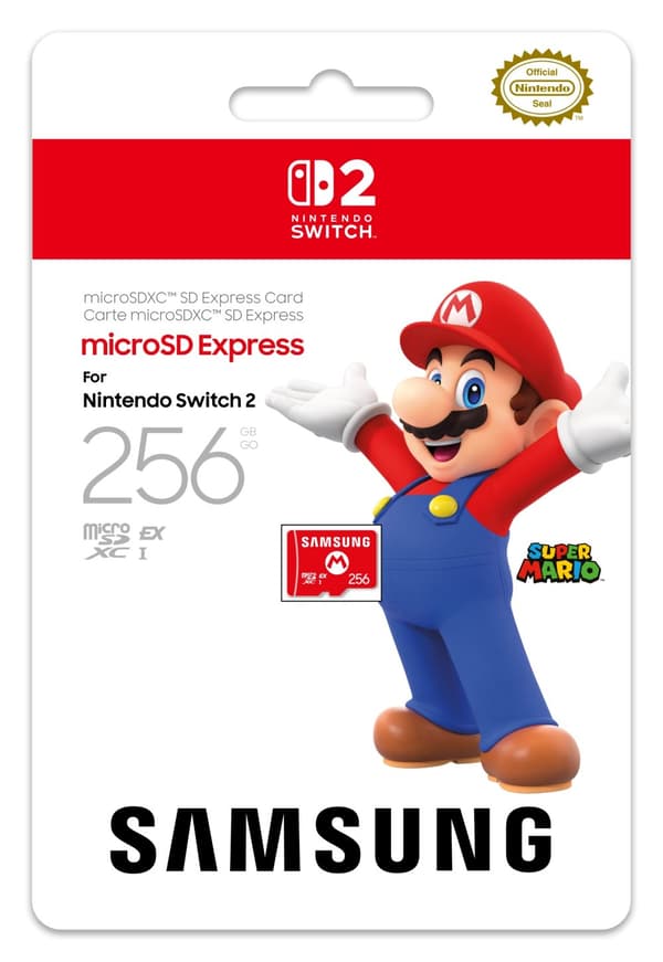 Samsung MicroSDXC Express minnekort for Nintendo Switch 2 - 256GB