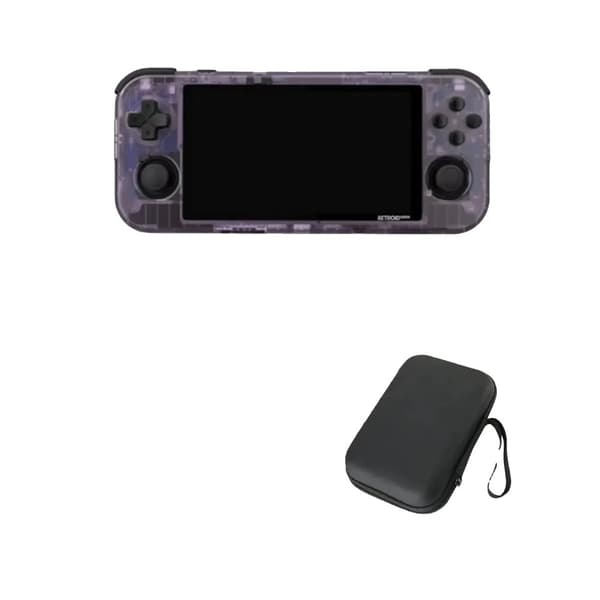 Retroid Pocket 3 Plus håndholdt spillekonsol, 4,7 tommer HD berøringsskærm, op til 65000 spil,RP3 Plus LILLA, 512G Kun 480 ps2