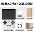 Miniatyrbild 2 av 2: Retro Handheld Spelare, 5000+ Inbyggda Spel, Utbyggbart Lagringsutrymme,Vit, 256G 300PSP SPEL