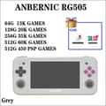 Miniatyrbild 2 av 2: Handhållen spelkonsol, OLED-skärm, långvarigt batteri,Grå, 256G 35K spel