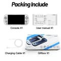 Miniatyrbillede 2 af 2: Håndholdt Spilkonsol, 4,96 Tommer IPS Skærm, 5000 mAh Batteri,Hvid, 64G