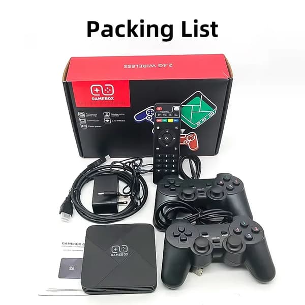 Videospilkonsol, 4,7 tommer skærm, 4500 mAh batteri, Wi-Fi-forbindelse,EU, 128G 40000 Spil