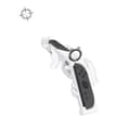 Miniatyrbillede 6 af 6: INF Forbedr dit Switch 2-spil med hvidt pistolgreb