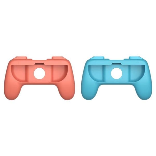 Subsonic - Pack 2 grepp manett för Joy-con till Nintendo Switch och Nintendo Switch 2 - Blå och röd