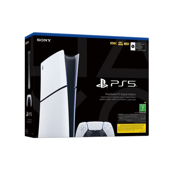 Sony PlayStation 5 (PS5) Slim Digital Edition -Nordisk (2023)