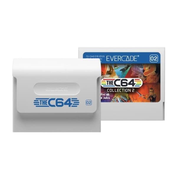 Blaze Evercade - The C64 Collection 2 - Kartong n° 02 "Hemdatorer"