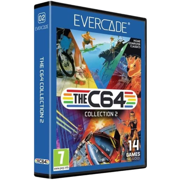 Blaze Evercade - The C64 Collection 2 - Kartong n° 02 "Hemdatorer"