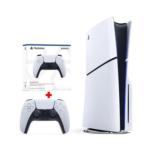 BUNDLE SONY PLAYSTATION 5 SLIM + MANETTE PS5