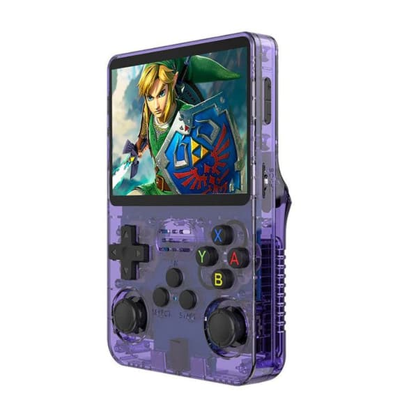Konsol Emulator ProX 64 GB 15000 Retro Spel Skärm 3.5" HD Lila