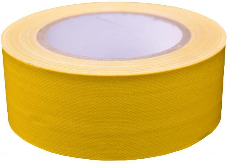 tejp fluorescerande 50 mm x 25 m 70 mesh mörkgul