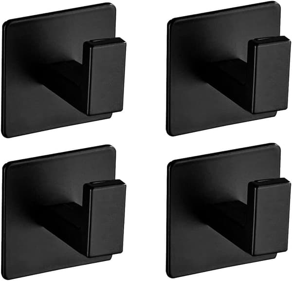 Sæt med 2 KSANTI aluminium bøjler, sort