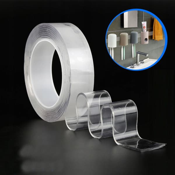 GENANVENDIG DOBBELTSIDET NANOTAPE 2M 22MM