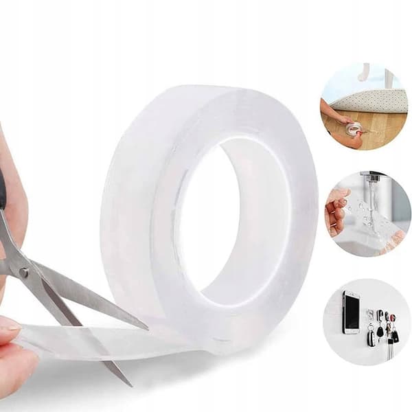 GENANVENDIG DOBBELTSIDET NANOTAPE 2M 22MM